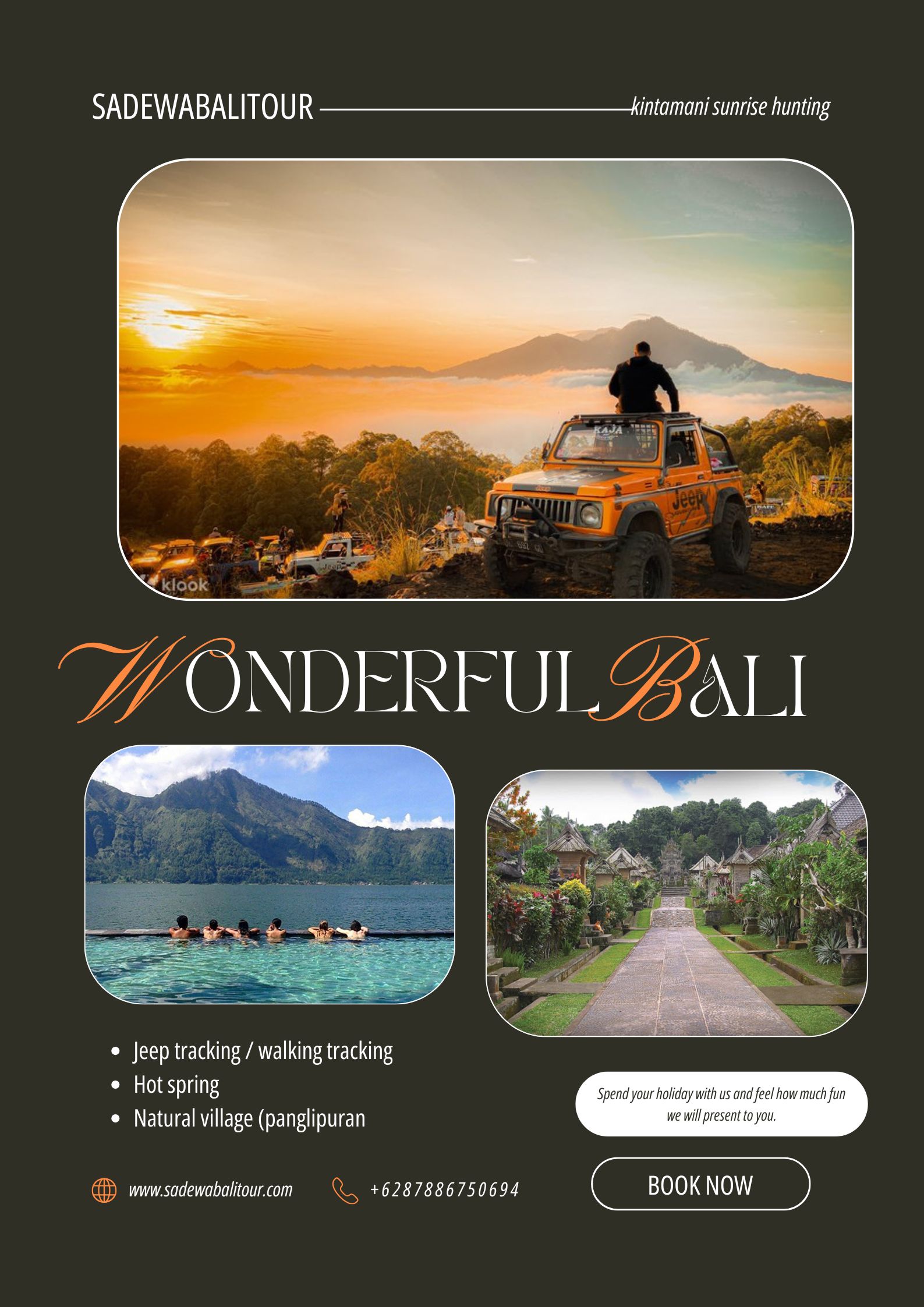 Kintamani, Mounth batur sunrise hunting